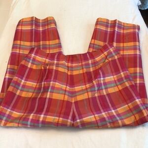 Diane Gilman Collection 100% Silk Lined Capris M